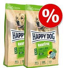 HAPPY DOG NATURCROQ - ADULT LAMM & REIS 2X15KG
