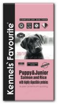   Kennels' Favourite Puppy Salmon and Rice száraz kutyatáp 12,5 kg