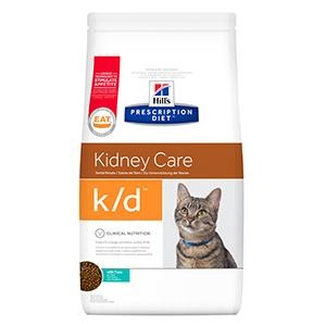 Hills PD Feline k/d Kidney Care Ocean Fish 1,5kg száraztáp vesebeteg macskáknak