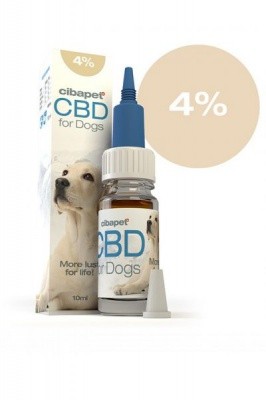 Cibapet 4%-os  CBD olaj kutyáknak 10ml