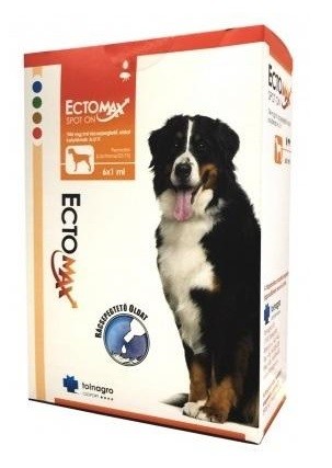 Bevezetési akció : Ectomax spot on rácsepegtető oldat kutyáknak A.U.V. 6db ampulla