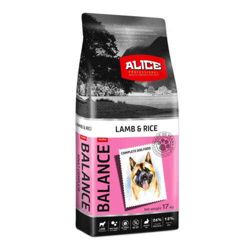 Alice Balance bárány-rizs 26/12 17kg