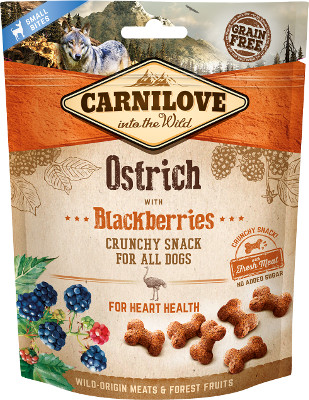 Carnilove Crunchy Ostrich with Blackberries