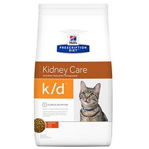 Hills PD Feline k/d Kidney Care 5kg száraztáp vesebeteg macskáknak