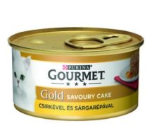   Bolti átvételre rendelhető :Gourmet Gold Csirke sárgarépával 85 gr