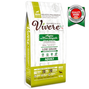 Ingyenes Szállítás: Vivere Duck & Riso Medium 12kg 
