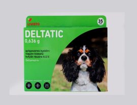 Deltatic kutyáknak 35cm Kullancs és szúnyogok ellen . 