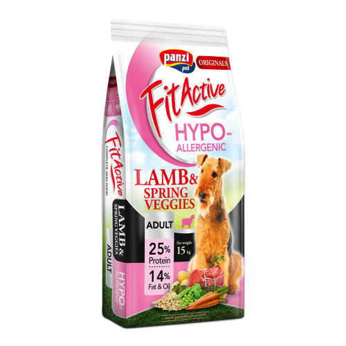 Kiárúsítás:FitActive Premium Hypoallergenic Lamb 15+1,5kg