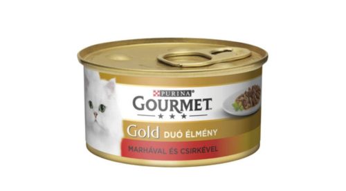 Gourmet Gold  Marhahússal és csirkével duo 85g