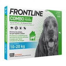  Frontline Combo Spot-on kutya M 10-20kg min 3db rendelhető 