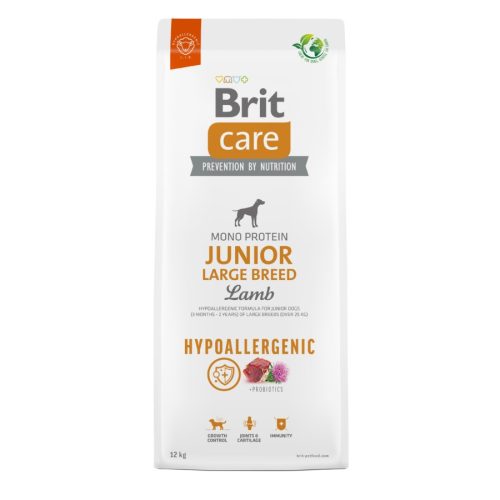 Brit Care Hypoallergenic - Junior Large Lamb & Rice 12kg 