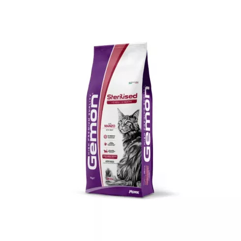 Gemon Cat Steril Adult macskaeledel marha 7kg 