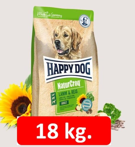 Happy Dog NaturCroq - Adult Lamm & Reis 15+3kg