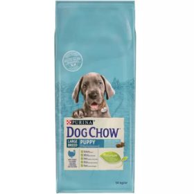   DOG CHOW Large Breed Puppy Pulykával száraz kutyaeledel 14kg