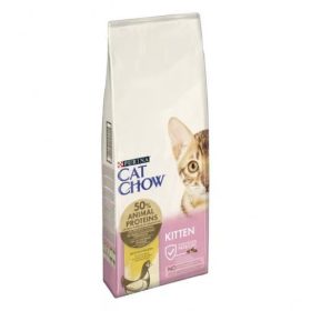   Purina CAT CHOW Kitten Csirkében gazdag száraz macskaeledel 15kg