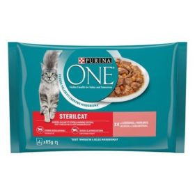 Purina ONE STERILCAT Lazaccal és Sárgarépával 4x85