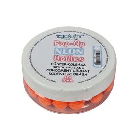 POP-UP NEON BOILIE 10MM - fűszeres kolbász