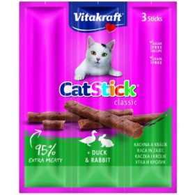 Vitakraft Cat Stick Classic - kacsa és nyúl 1 db
