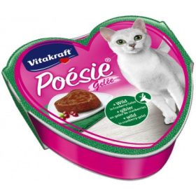   Vitakraft Poésie Gelée vadhússal és áfonyazselében macskáknak 85 g