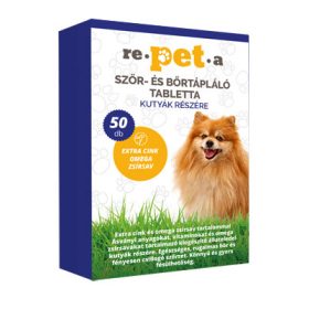 Repeta szőr- és bőrtápláló tabletta kutyáknak 50 db