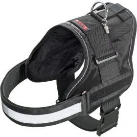 Flamingo Adventure Plus hám - fekete 55-68 cm