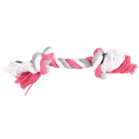   Flamingo Jim Playing Rope - rágókötél 2 csomóval, pink 1 db