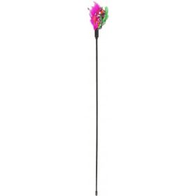 Flamingo színes tollas pálca macskajáték 59 cm