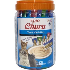 Inaba Cat Churu Püré - tonhal mix 50 db 50 x 14 g