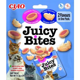 Inaba Cat Juicy Bites - tonhal és csirke 3 x 11.3 g