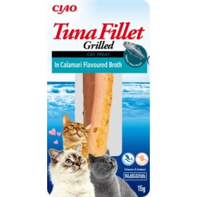 Inaba Cat Grilled Tuna Fillet - tintahalas lében 15 g