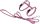 Flamingo Ziggi hám és póráz macskáknak - pink 22 cm