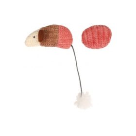 Flamingo Blaro egér labdával macskajáték Piros 1 db