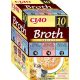 Inaba Cat Broth Variety - csirke-lazac, csirke-tonhal, csirke-fésűkagyló 10 x 40 g