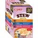 Inaba Cat Stew Variety - csirke, csirke-tonhal, csirke-lazac 10 x 40 g