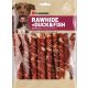 Flamingo jutalomfalat - Rawhide Stick  nyersbőr kacsáva és hallal 350 g