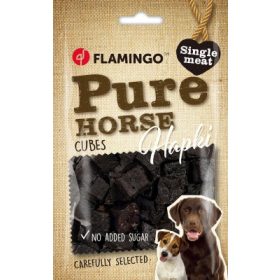 Flamingo Snack - Hapki Pure Horse Cubes lóhússal 85 g